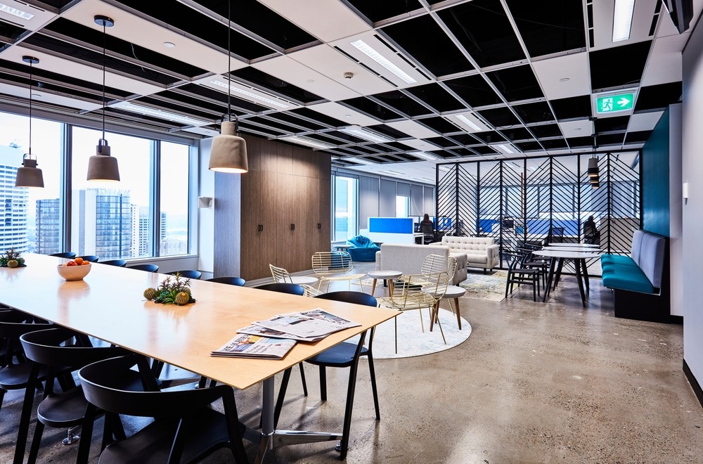 Newly Constructed Open-Space Office Design with Collaborative Work Environment, Construction Gallery, construction services